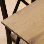 Peru Dining Table in Black and Oak