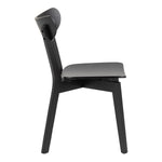 Roxby Dining Chairs in Black Set of 2