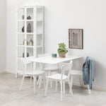 Roxby Dining Chair in White Set of 2