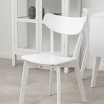 Roxby Dining Chair in White Set of 2