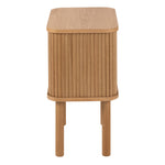 Langley Square Bedside Table in Oak