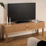 Langley TV Unit in Oak