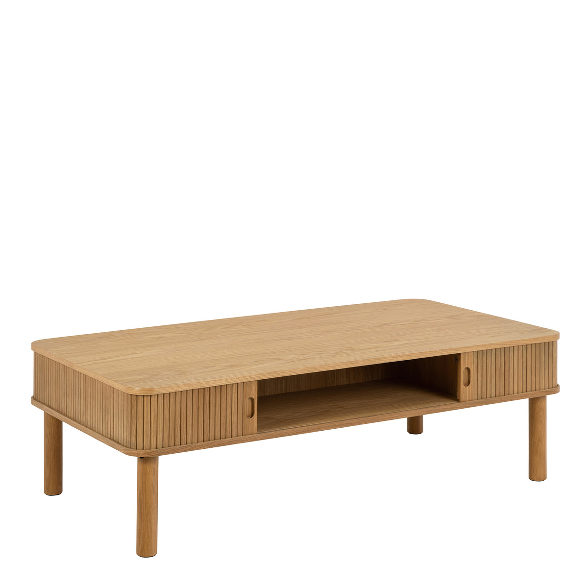 LangleyCoffee Table Sliding door in Oak