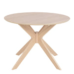 I_Duncan Round Dining Table in White Oak