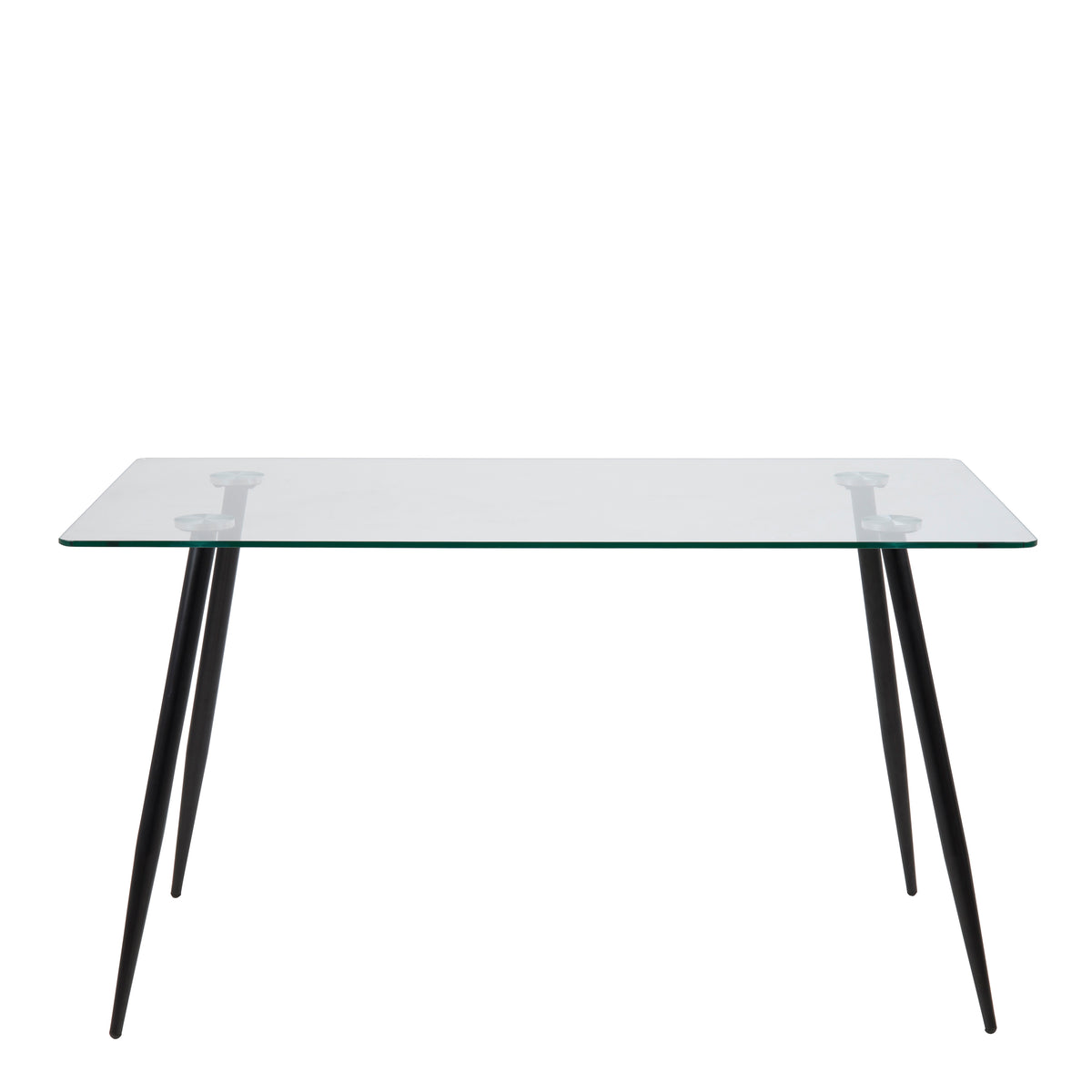 Wilma Dining Table with Glass Top