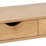 Neptun 3 Drawer Office Desk in Oak