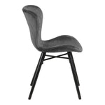 Batilda Dining Chair in Dark Grey Set of 2