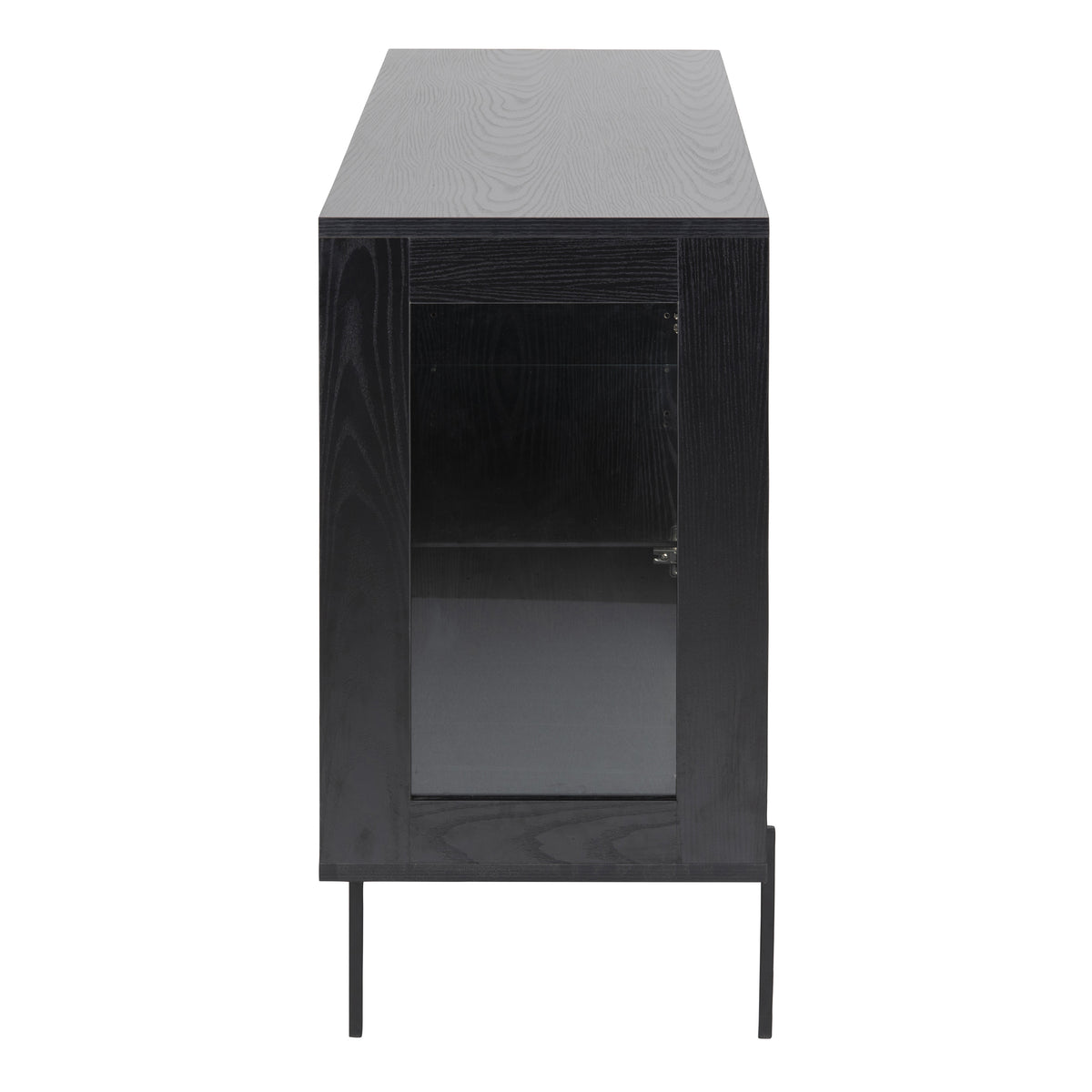 Angus 3 Door Sideboard in Black