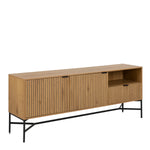 Jaipur Sideboard with2 Doors and 1 Drawer in Black