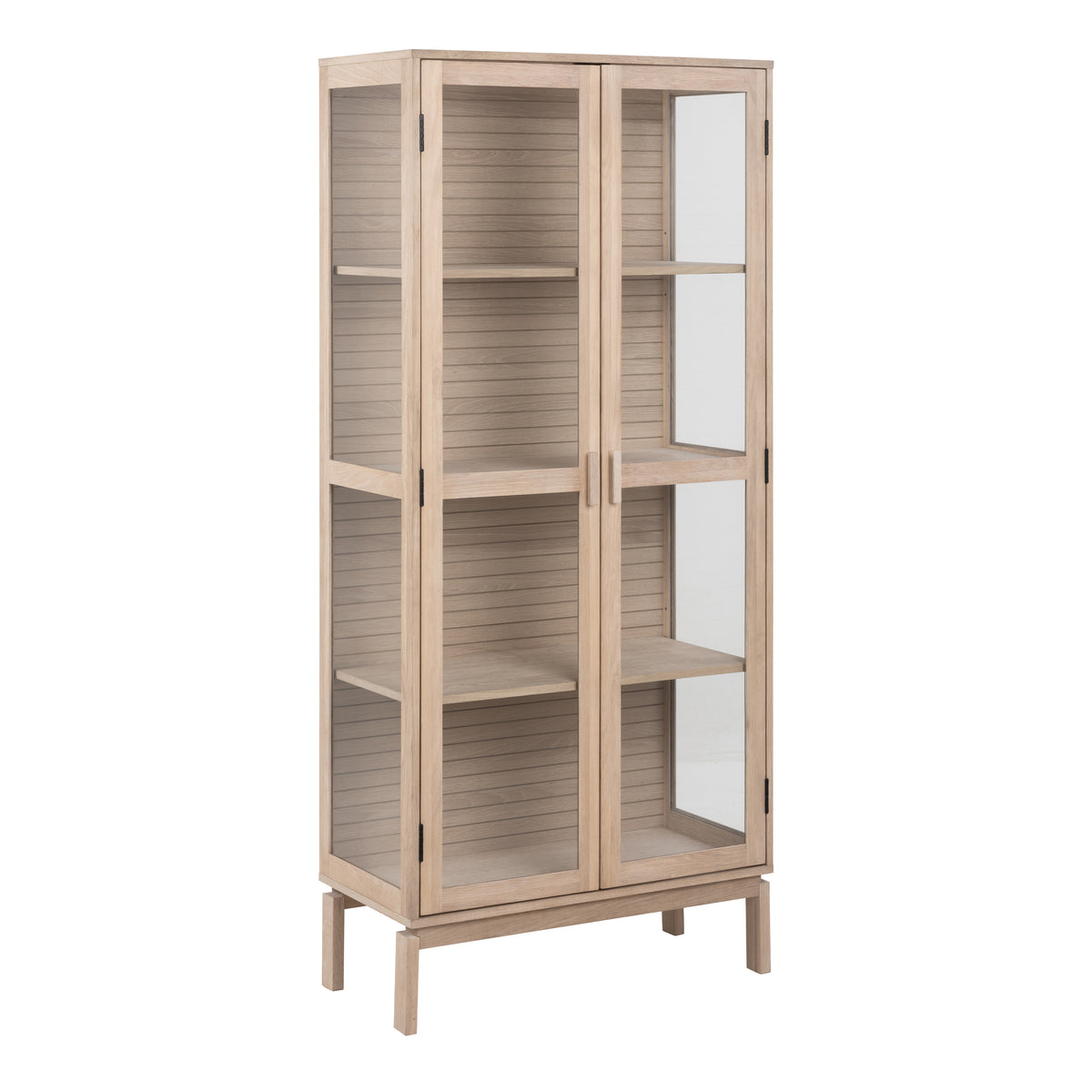 Linley Display Cabinet in White Oak