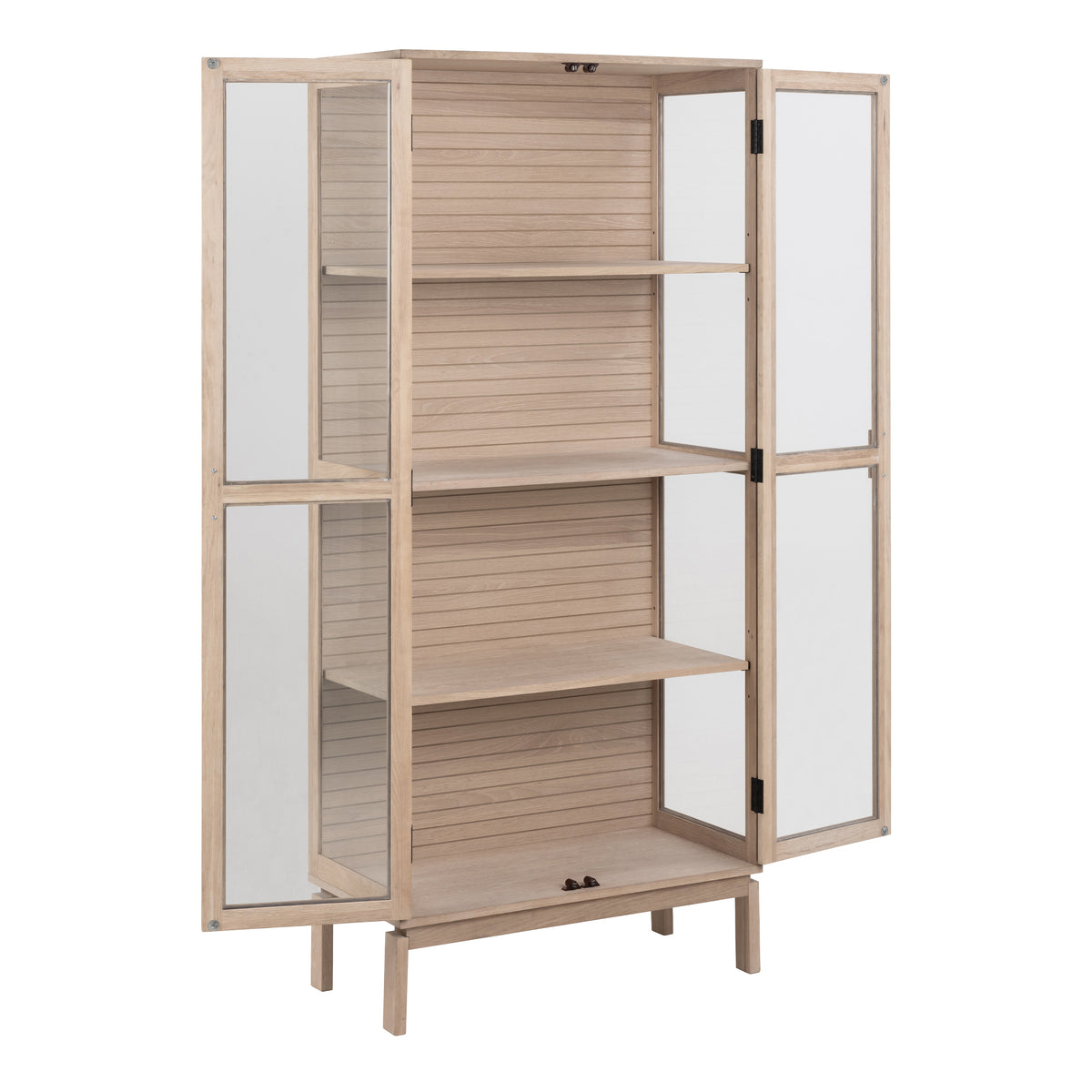 Linley Display Cabinet in White Oak