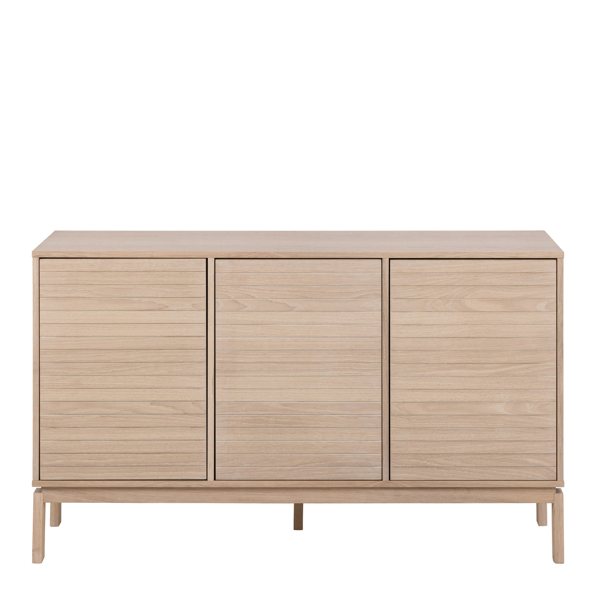 Linley 3 Door Sideboard in White Oak