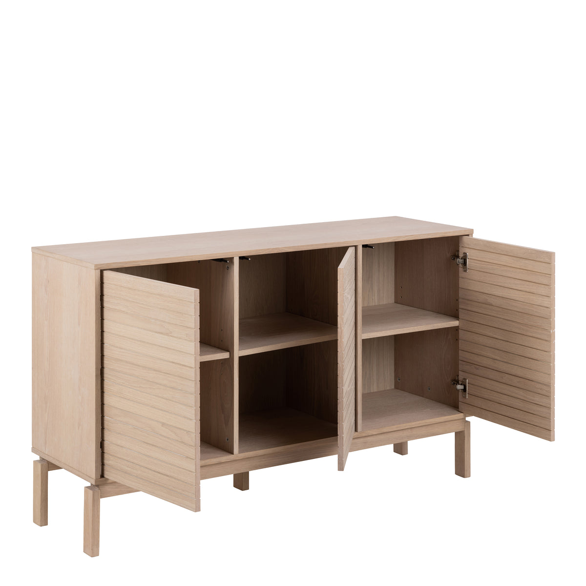 Linley 3 Door Sideboard in White Oak