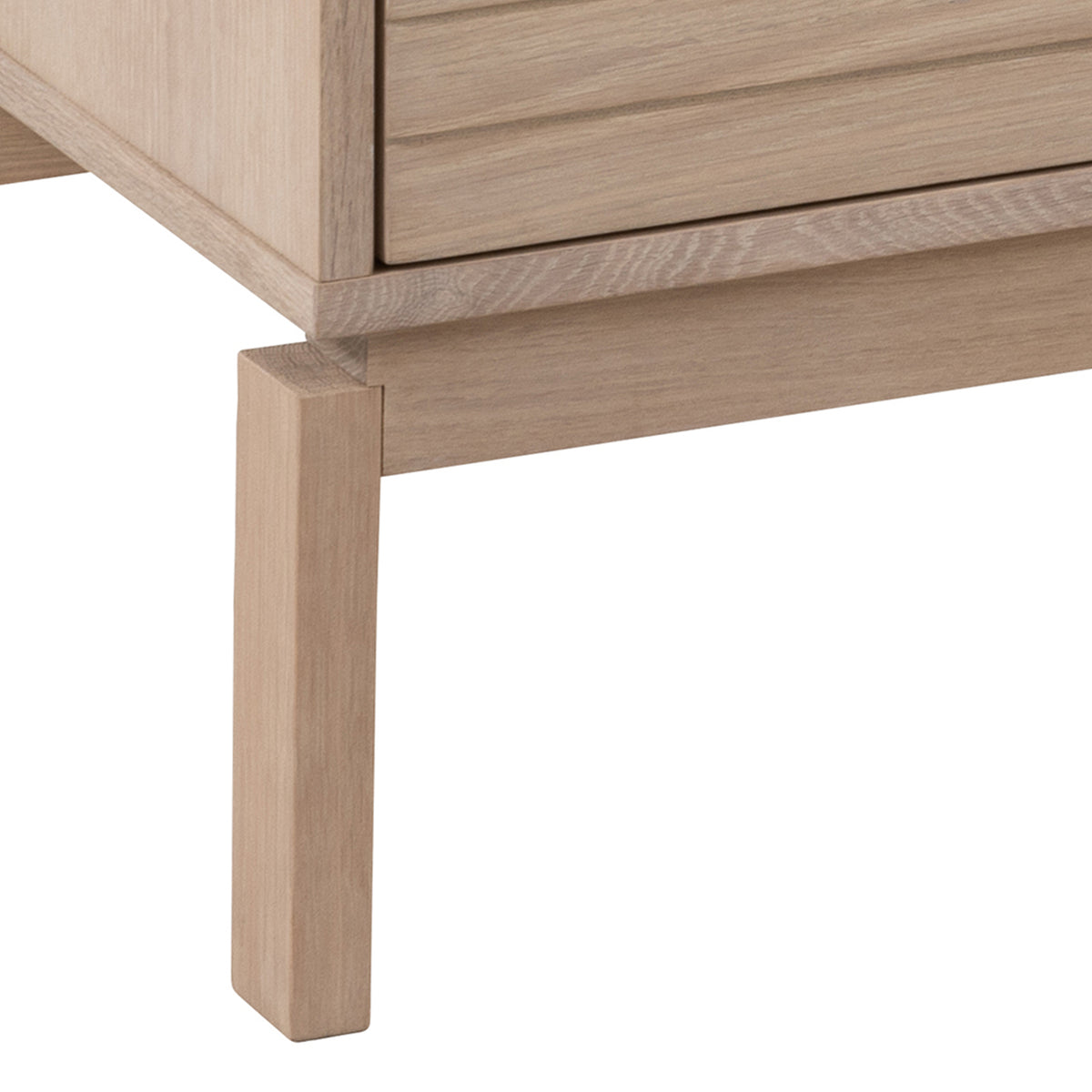 Linley 4 Door Sideboard in White Oak