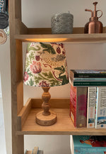 Handmade Empire or Candle Clip Lampshade in William Morris Strawberry Thief Fabric