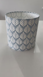 Elise Lampshade in Chambray Blue